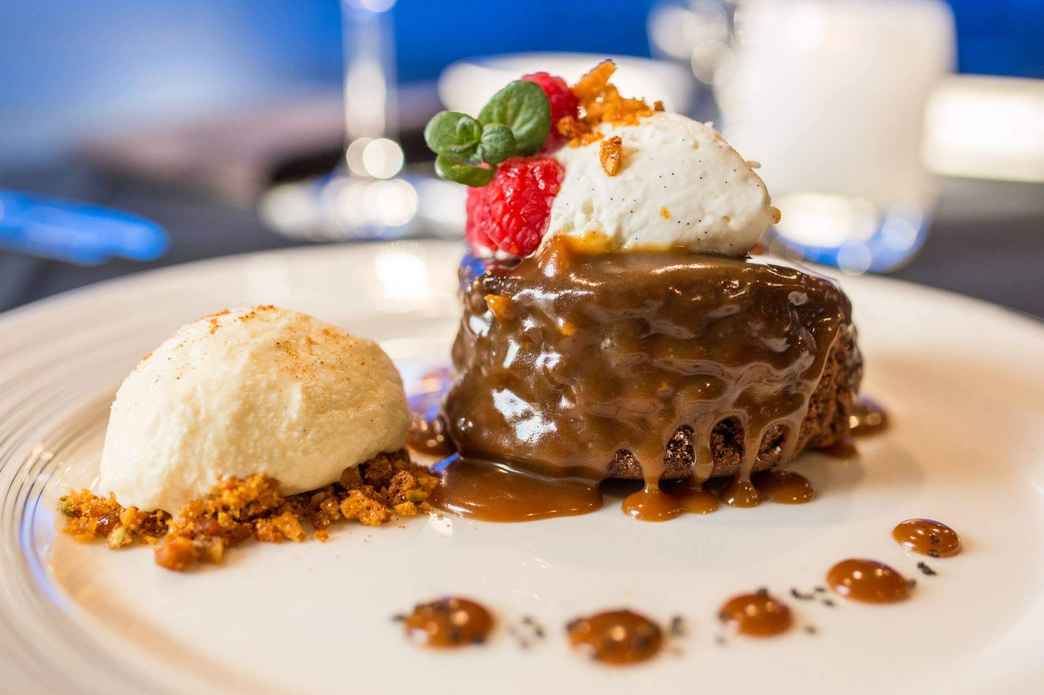 Artisanal culinary creation by Chef Paul Syms demonstrating refined technique and plating